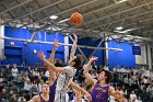 MBBall vs Emerson  Wheaton College Men's Basketball vs Emerson College is the first round of the NEWMAC Basketball Championships. - Photo By: KEITH NORDSTROM : Wheaton, basketball, NEWMAC MBBall2024